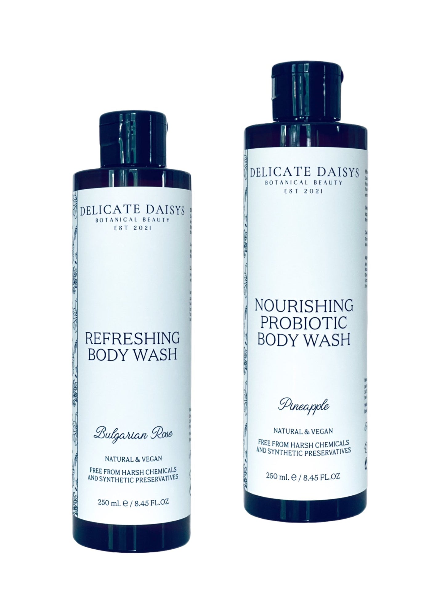 Botanical Body Wash Bundle - Delicate Daisys Botanical Beauty