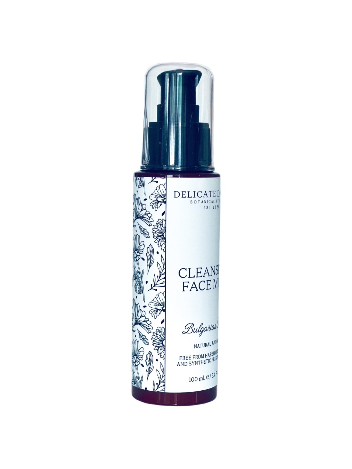 Cleansing Face Milk Bulgarian Rose - Delicate Daisys Botanical Beauty